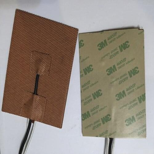 3M adhesive backing Silicone heating pad heater 300x300mm 220V 800W for 3d printer heat bed w/ NTC100K Thermistor Warming