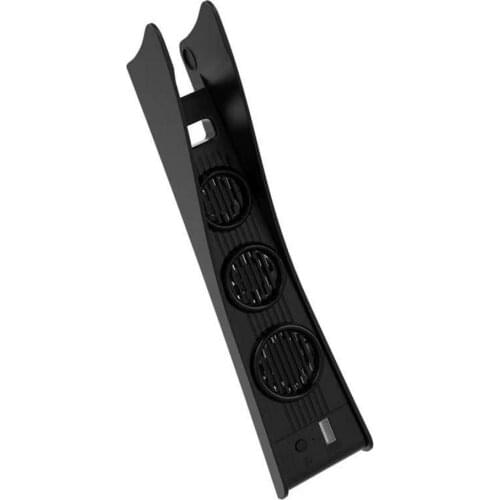 USB Cooler For PS5 Console Cooling Fan For Sony Playstation 5 Controller Radiators With 3 Fans Cooling Earphone Holder
