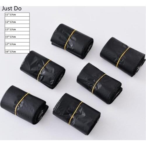 12*17cm Small Black Courier Bags Waterproof Self Adhesive Seal Mail Bag Packaging Shipping Bags