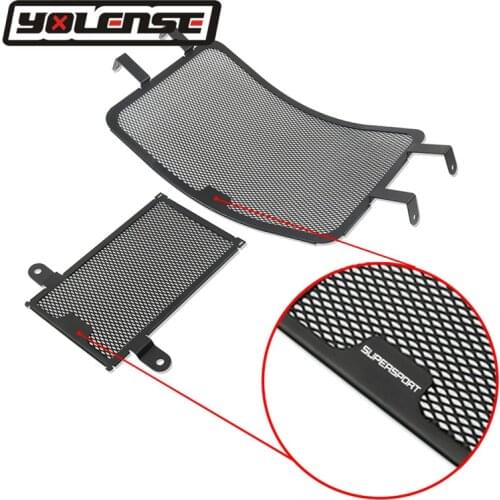 NEW For DUCATI SUPERSPORT 939 2017-2020 Motorcycle Radiator Grille Guard Protector Cover Moto bike