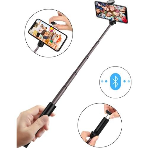 Willkey Portable Bluetooth Selfie Stick Handheld For iPhone Samsung Huawei Android Smart Phone Wireless SelfieStick Super Light