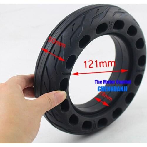 8 x 2 inch 8" Solid Tubeless Rubber Tire 200x50 for Folding Electric Scooter 8-inch E-Scooter Pocket Bike Razor E100 E150 E-200