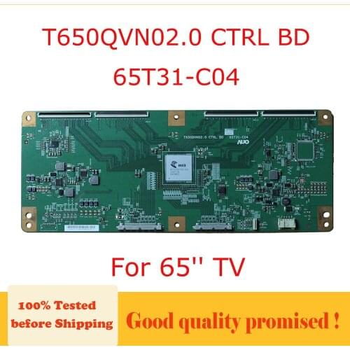 T650QVN02.0 CTRL BD 65T31-C04 65'' TCON Board TV 65 Inch Circuit Logic Board Original TV Parts T650QVN02.0 65T31-C04