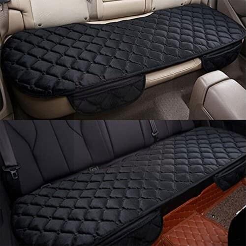 Universal Car Seat Cover Rear Thickened Velvet Cloth Cushion Slide Pad Winter Auto Mat Non Van Warm Keep Fit Suv Truck Prot E3J2