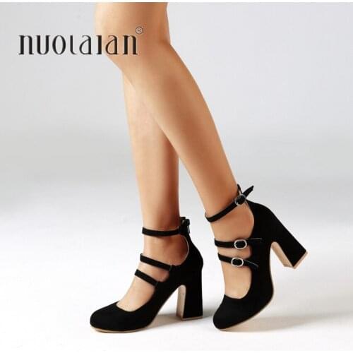 2019 Brand Shoes Woman High Heels Ladies Shoes 10CM Heels Pumps Women Shoes High Heels Classic Black Dress Shoes 35-42