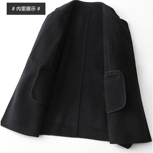 Winter Jacket Women 300% Wool Coat Female Double Side Coats and Jackets Women Korean Outwear Abrigo Mujer MY4245