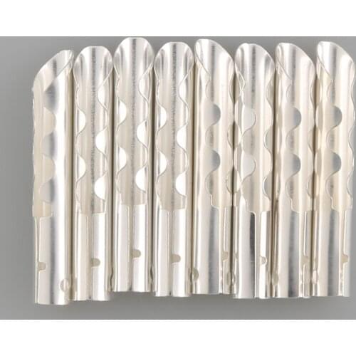 12pcs B413S Silver plated Bronze Copper Audio BFA Z-Type 4mm Banana Plug Speaker Cable Connector