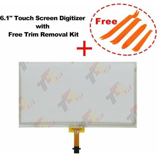 6.1 inch for Camry COROLLA touch screen Digitizer of LA061WQ1 with Trim Removal Kit
