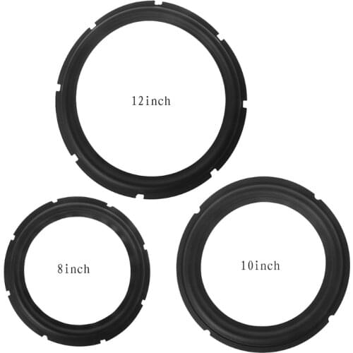8/10/12 Inch Subwoofer Speaker Surround Foam Folding Edge Sound Repair Accessory