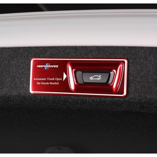 Auto Car 3D Emblem Tailgate Automatic Lift Button Reminder For BMW Car Styling Decoration Stickers Accessories