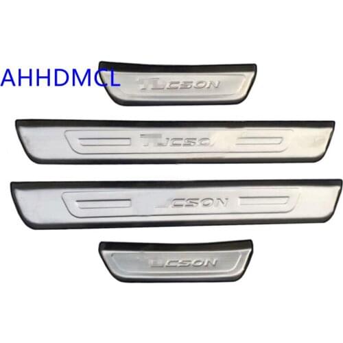 Car Welcome Pedal Threshold Strip Door Sill Strip For Hyundai Tucson 2004 2005 2006 2007 2008 2009 2010 2011 2012 2013 2014-2020