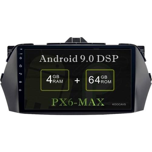 KOOCAVS 9" IPS Android 9.0 Car GPS Radio Player for Suzuki Alivio Ciaz 2016 with 4GB+64G Navigation Multimedia