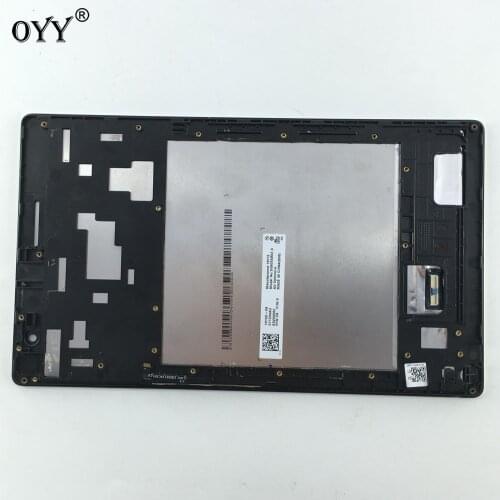 Used parts LCD Display Panel Screen Monitor Touch Screen Digitizer Glass Assembly with frame For ASUS ZenPad 8.0 Z380M