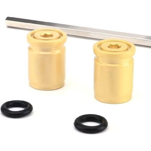 5Pcs Car Tire Valve Caps Anti-theft Zinc Alloy Air Valve Stem Caps Dustproof with Seal Ring for Autos Motorcycles Trucks Bikes