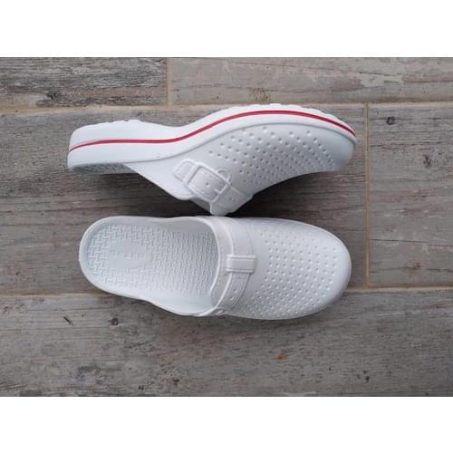 Gantry 09932 White Eva Based Fronting Indoor Garden Bath Slipper