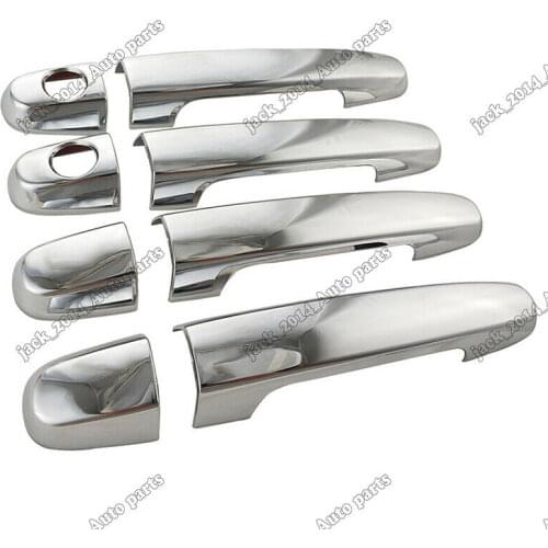 ABS Chrome Door Handle Cover Trim 8pcs/set For 2001 2002 2013 2004 2005 2006 2007 Toyota Highlander SUV