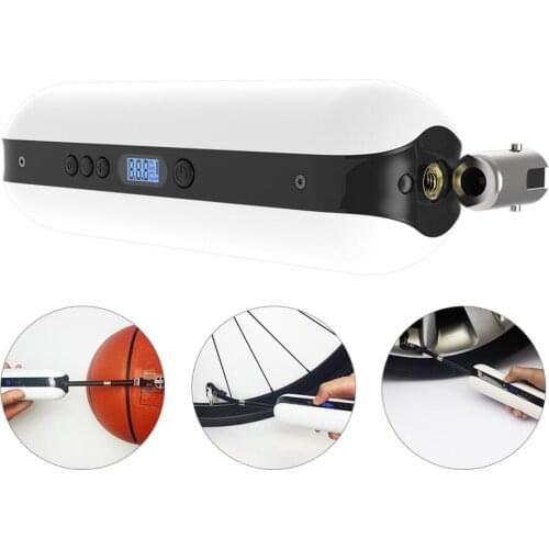 CYCPLUS pump Smart Air Pump Bicycle Accessories High Pressure Portable Inflator Power Bank Bike Pump for Car Tyre MTB Balls