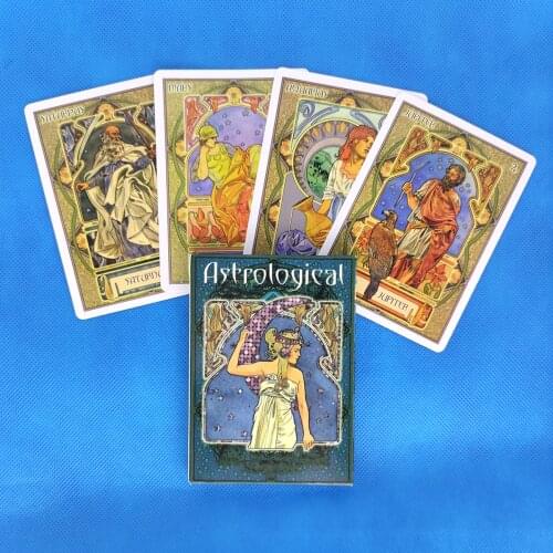 2021 New Tarot Cards Astrology Oracle Card And PDF Guidance Divination Deck Entertainment Parties Board Game 22 Pcs/Box
