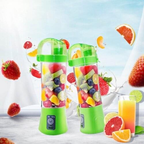 Portable Blender Electric USB Rechargeable Juicer Cup Mix Extractor Fruit Smoothie Maker Bottle