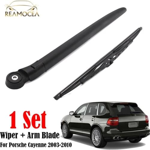 Reamocea 2Pcs Car Rear Wiper Blades Back Windscreen Wiper Arm Blade fit for Porsche Cayenne 2003-2007 2008 2009 2010 R340-77