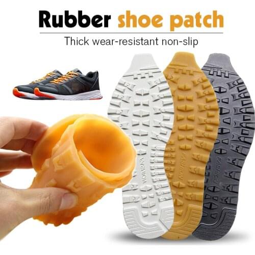 Rubber Soles For Making Shoe Replacement Outsole Anti-slip Shoe Sole Repair Sheet Protector Wearproof Shoe Patch Repair Material