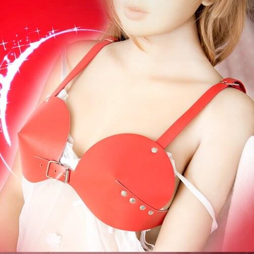 Sexy Leather Porno bondage harness lingerie women bra night club pole dancing bralette top fetish lingerie Adult exotic apparel