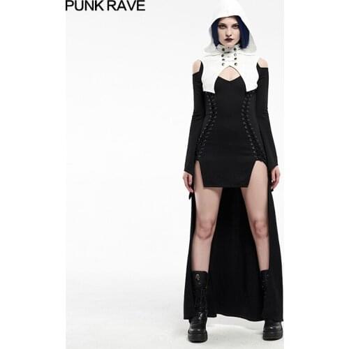 Saint-Girl Gothic Dress Punk Rave WQ-478LQF