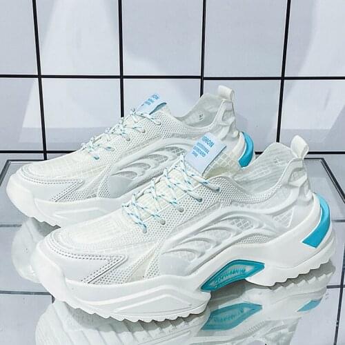 Mesh Walking Shoes Super Light Mens Running Shoe Outdoor Sport Shoes Mens Casual Shoes Mens Cushioning Non-slip Men Sneaker