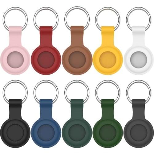 Silicone Case Shock-proof Protective Cover Skin Full Protection Case For Airtags Locator Tracker Devices Accessories