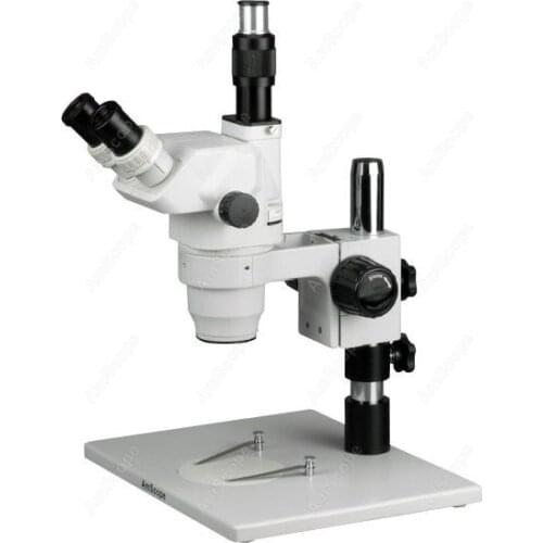 Trinocular Stereo Zoom Microscope--AmScope Supplies Ultimate 6.7x-90x Trinocular Stereo Zoom Microscope