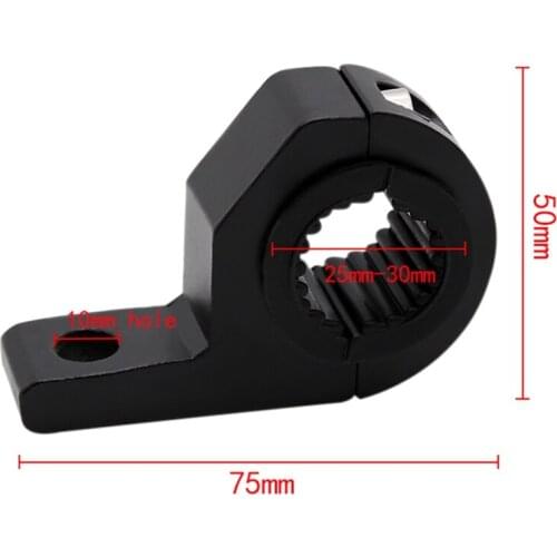 Universal 2pcs Mount Bracket Fog Driving Light Spotlight Clamp Bracket 15-30mm for Car Motorcycle Crash Bar Guard