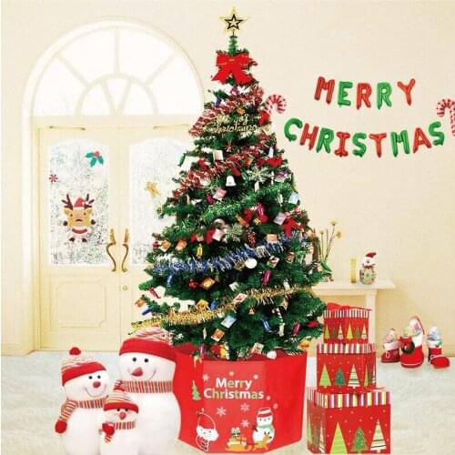 150cm Christmas Tree Package Encryption Christmas Decoration Tree With Lights Christmas Atmosphere Decorations New Year Gifts