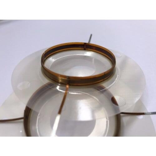 1 pcs ID: 38mm Polymer milky white plastic diaphragm for B&C tweeters speaker voice coil
