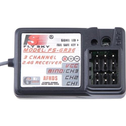 1Pcs The Standard FS-GR3E 2.4Ghz 3-Channel Receiver for Rc Car Auto Boat New New Hot