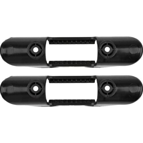 2 Pieces Black Plastic Marine Kayak Paddle Clip Holder Paddle Oars Keeper Canoe Boat Deck Mount Fishing Accessories