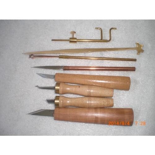 Wholesale 5pcs various luthier tool,bridge knife,cutter etc