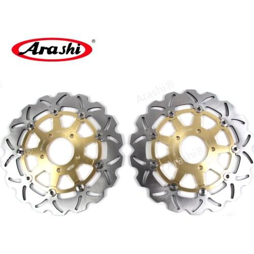 ARASHI For SUZUKI GSXR 1000 2003-2004 GSXR-1000 GSXR1000 CNC Front Brake Rotors Discs GSXR-750 GSXR 750 GSXR750