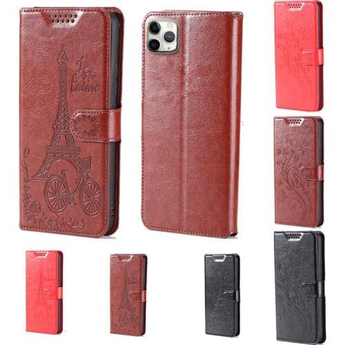 For iPhone 11 Pro intaglio icon butterfly flower Tower Flip Leather Wallet Phone Case For Apple iPhone 11 Pro Max phone case