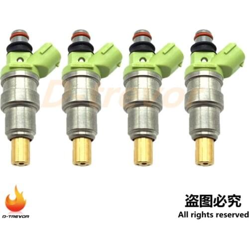 4pcs 1001-87096 Fuel Injectors nozzle For Mazda RX-7 Nissan Skyline GT-R Mitsubishi Lancer