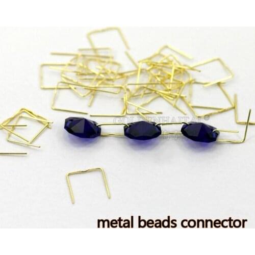 Crystal Chandelier Prisms Parts Pure Copper Net Shape Buckle Connectors Beads Curtain DIY Jewerly Accessories Link Pins
