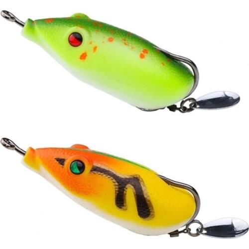 6cm 13g Fishing Lure Artificial Fake Bait High Toughness Fishing Tackle Tool Flexible Hollow Design Pond Fish Lure