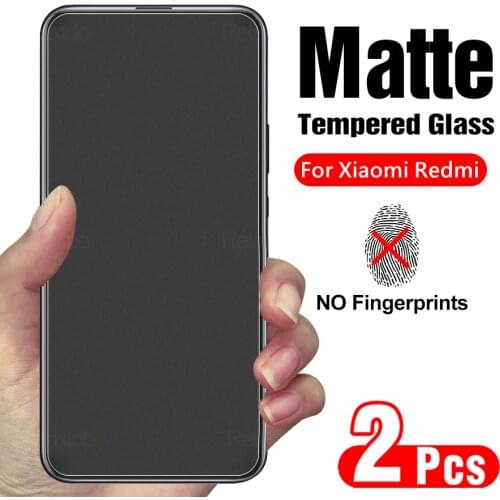 2PCS Matte Frosted Tempered Glass For Xiaomi Redmi Note 10 5G Screen Protctor For Xiomi redmi note 10 pro 10s 10 Protective Film