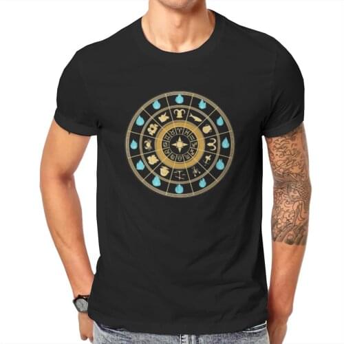 Men Saint Seiya Clock Anime Caballeros Del Zodiaco Gold Saint Funny Graphic Classic Hot Sale Top shirt