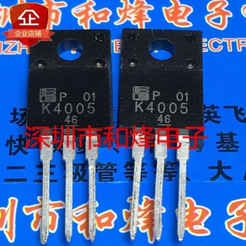 Original 5pcs/ K4005 2SK4005 TO-220F 6A 900V