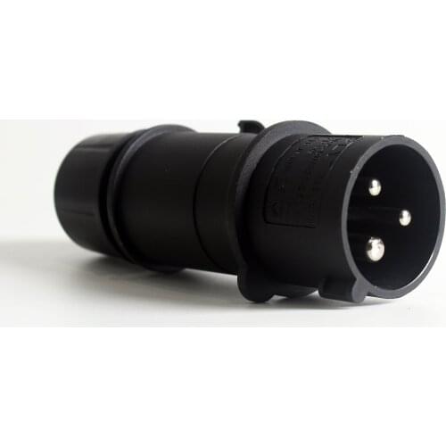 Industrial equipment electrical multi socket stage plug