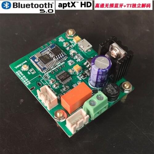QCC5125 Bluetooth 5.0 receiver supports APTX-HD/LDAC upgrade CSR8675 DAC decoder board