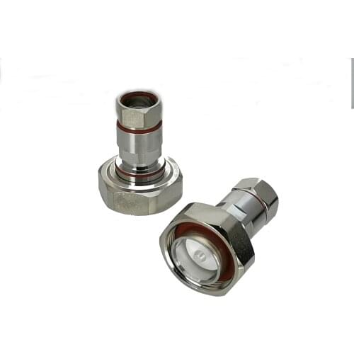 Connector DIN 7/16 male plug clamp for 1/2" superflexible cable RF COAXIAL