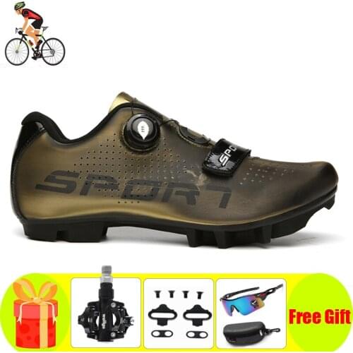 Professional MTB Cycling Shoes Self-Locking Ultralight Racing Road Bike Sneakers Outdoor Breathable Bicycle Sports Bicicleta