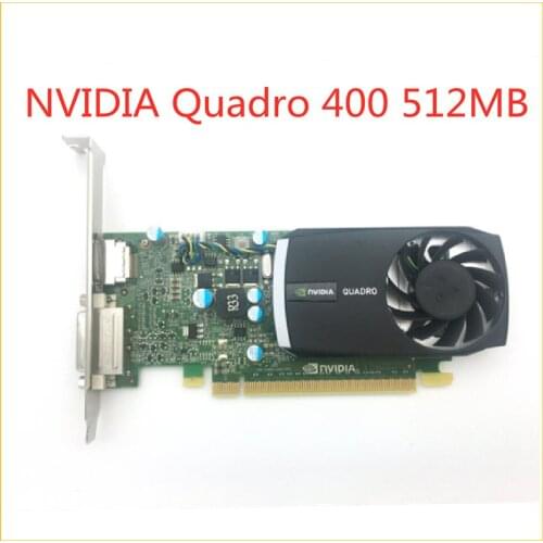 Quadro 400 512MB Original Graphics Card For Professional NVIDIA Graphics Multi-screen Design 3D Modeling Rendering Graphics Card