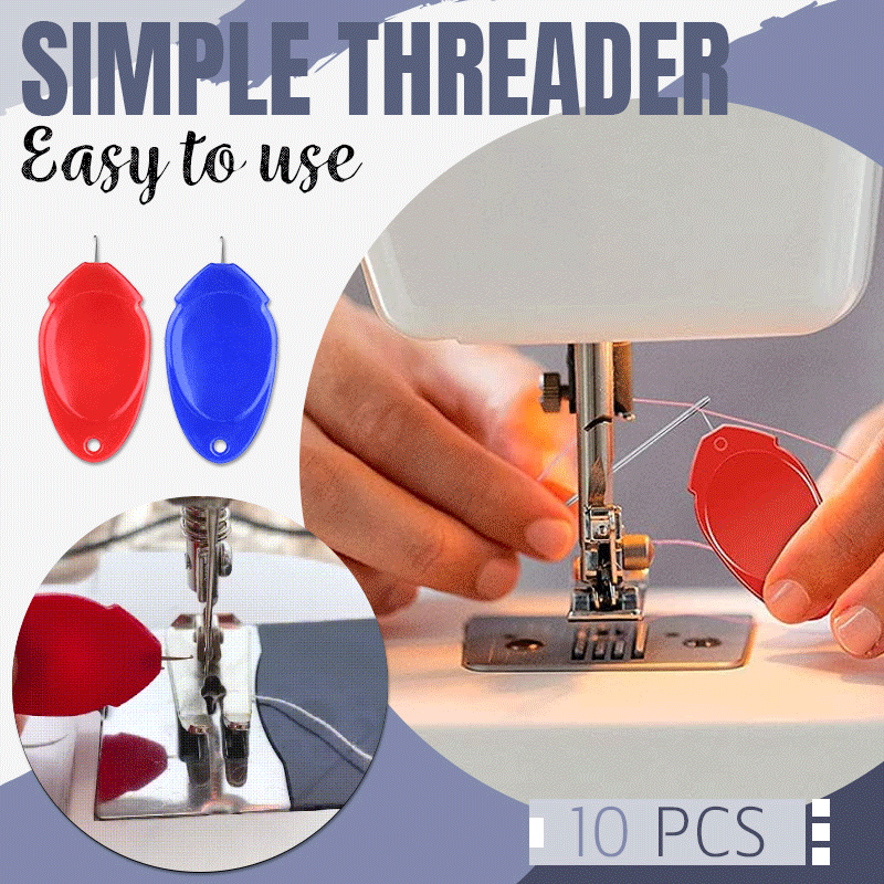 10/20pcs Simple Threader Iron Wire Simple Threader Old Man DIY Handwork Sewing Tools Needle Wear Line Sheet Sewing Accessories